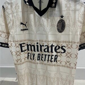 Milan away 2024 soccer jersey Gimenez Santiago